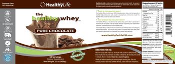 Health For Life The Healthy Whey Pure Chocolate - supplement