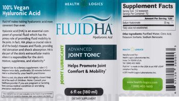 HEALTH LOGICS FluidHA - supplement