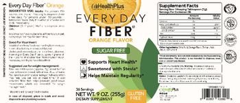 Health Plus Every Day Fiber Orange Flavor - supplement
