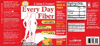 Health PLUS Inc Colon Cleanse Every Day Fiber Refreshing Orange Flavor - bulk forming supplement