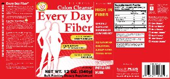 Health PLUS Inc Colon Cleanse Every Day Fiber - bulk forming supplement