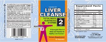 Health PLUS Inc Liver Cleanse - supplement