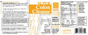 Health PLUS Inc Super Colon Cleanse Day - supplement