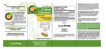 Health PLUS Inc Super Colon Cleanse Peppermint Tea Blend - herbal supplement