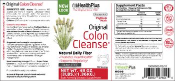Health Plus Original Colon Cleanse - bulk forming supplement