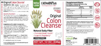 Health Plus Original Colon Cleanse - bulk forming supplement