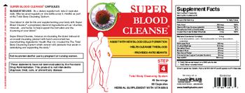Health Plus Super Blood Cleanse - herbal supplement with vitamins
