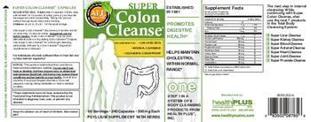 Health Plus Super Colon Cleanse - psyllium supplement with herbs