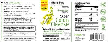 Health Plus Super Colon Cleanse - supplement