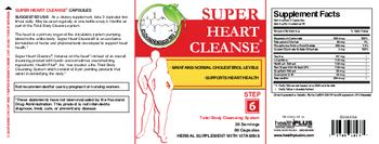 Health Plus Super Heart Cleanse - herbal supplement with vitamins