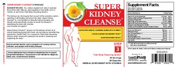 Health Plus Super Kidney Cleanse - herbal supplement with vitamins