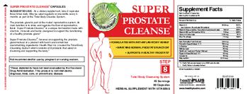 Health Plus Super Prostate Cleanse - herbal supplement with vitamins
