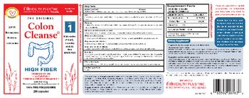 Health Plus The Original Colon Cleanse - fiber laxative supplement