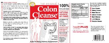 Health Plus The Original Colon Cleanse - bulk forming supplement