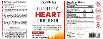 Health Plus Turmeric Heart Curcumin - supplement