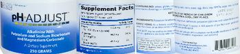 Health Products Distributors pH Adjust 7.4 - supplement
