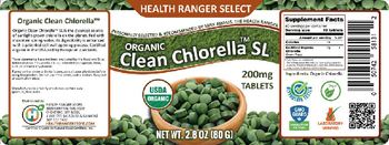 Health Ranger Select Organic Clean Chlorella SL - supplement