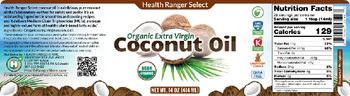 Health Ranger Select Organic Extra Virgin Coconut Oil - supplement
