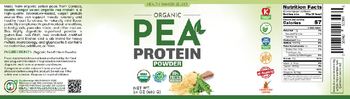 Health Ranger Select Organic Pea Protein Powder - supplement