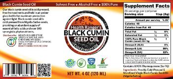 Health Ranger's Black Cumin Seed Oil - supplement