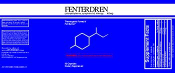 Health Science Nutrition Fenterdren - supplement