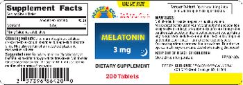 Health Star Melatonin 3 mg - supplement