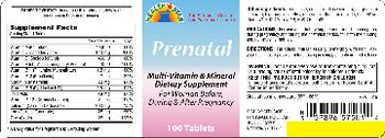 Health Star Prenatal - multivitamin mineral supplement
