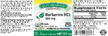 Health Thru Nutrition Naturally Berberine HCl 500 mg - supplement