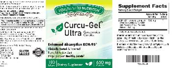 Health Thru Nutrition Naturally Curcu-Gel Ultra - supplement
