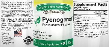 Health Thru Nutrition Naturally Pycnogenol 50 mg - supplement