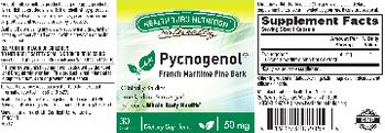 Health Thru Nutrition Naturally Pycnogenol 50 mg - supplement