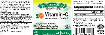 Health Thru Nutrition Naturally Vitamin-C 500 mg - supplement