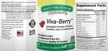 Health Thru Nutrition Naturally Viva-Berry - supplement