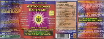 HealthForce Antioxidant Extreme - supplement