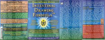 HealthForce Detox Intestinal Drawing Formula - supplement