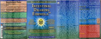 HealthForce Detox Intestinal Drawing Formula - supplement