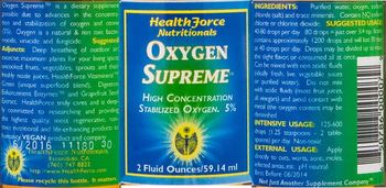 Healthforce Nutritionals Oxygen Supreme - 