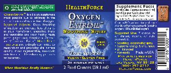 HealthForce Oxygen Extreme - supplement