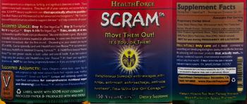 HealthForce Scram - supplement
