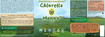 HealthForce SuperFoods Chlorella Manna - 