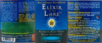 HealthForce SuperFoods Elixir Of The Lake - 