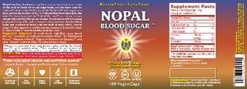HealthForce SuperFoods Nopal Blood Sugar - supplement