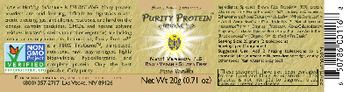 HealthForce SuperFoods Purity Protein Enhanced Pure Vanilla - 