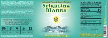 HealthForce SuperFoods Spirulina Manna - 