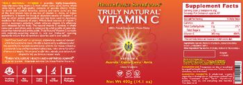 HealthForce SuperFoods Truly Natural Vitamin C - supplement