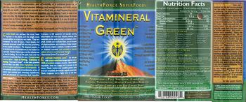 HealthForce SuperFoods Vitamineral Green - supplement