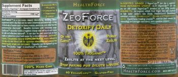 HealthForce ZeoForce - 