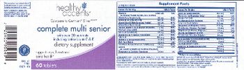 Healthy Accents Complete Multi Senior - supplement
