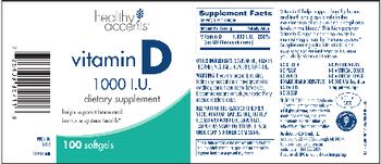 Healthy Accents Vitamin D 1000 IU - supplement