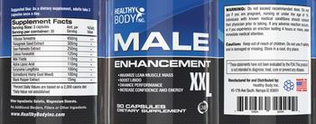 Healthy Body Male Enhancement XXL - supplement